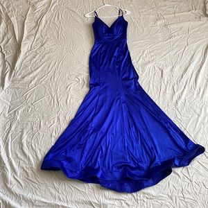 TeezeMe Macys prom dress, size 5/6, royal blue